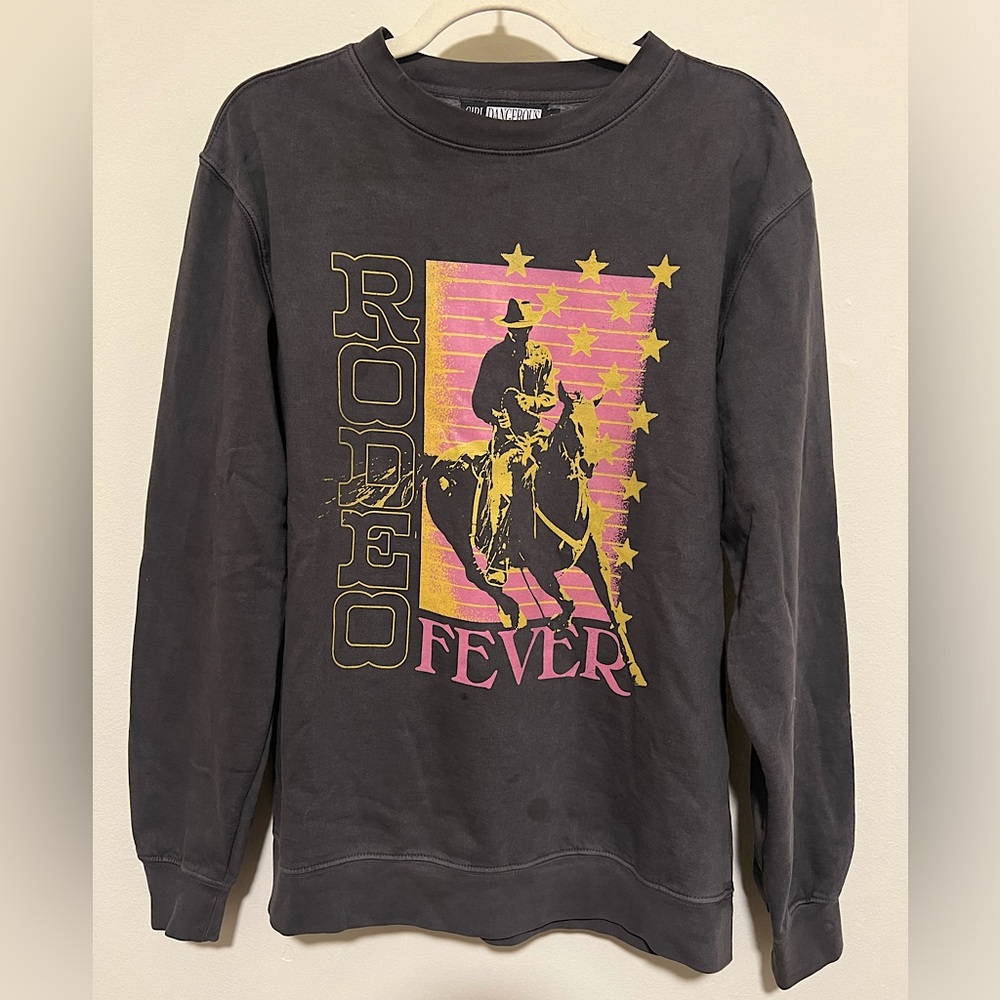 Girl Dangerous Rodeo Fever Sweatshirt